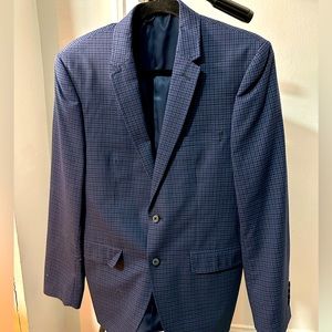 Blue Checkered Blazer